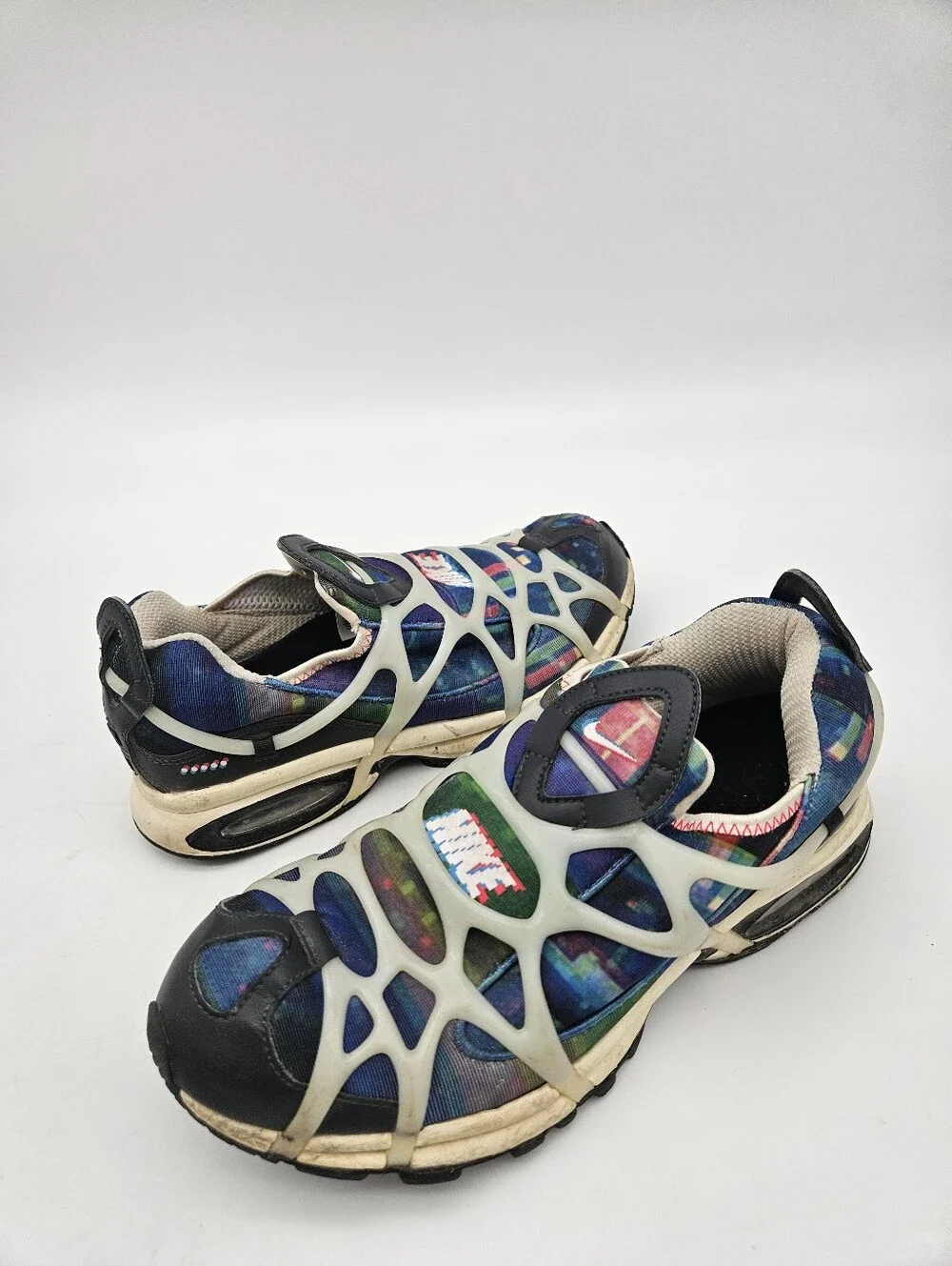 Nike Air Kukini Pixel Blue Multicolor Off Noir Black Size 9 Mens DX3273 902
